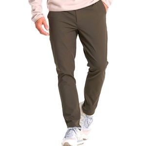Vuori Men’s Cascade Tech Chino Pant | Dark Oregano | Prof Tailored To 30” length